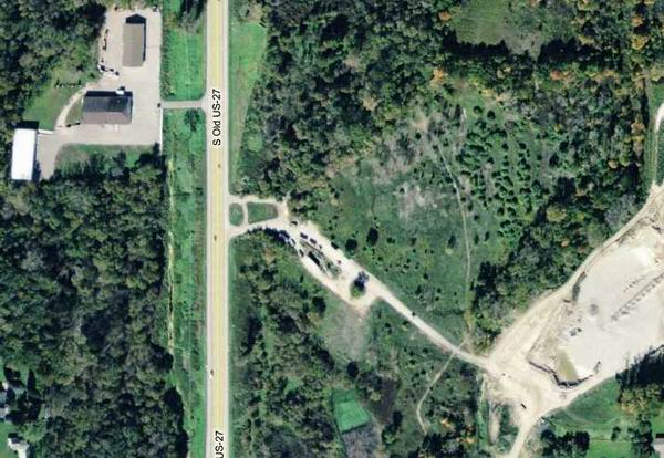 Northside Drive-In Theatre - Aerial (newer photo)